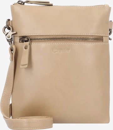 Borsa a tracolla 'Peru' di Esquire in beige: frontale