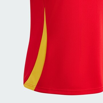 T-shirt fonctionnel 'Spain 24' ADIDAS PERFORMANCE en rouge