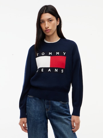 Tommy Jeans - Jersey en azul: frente