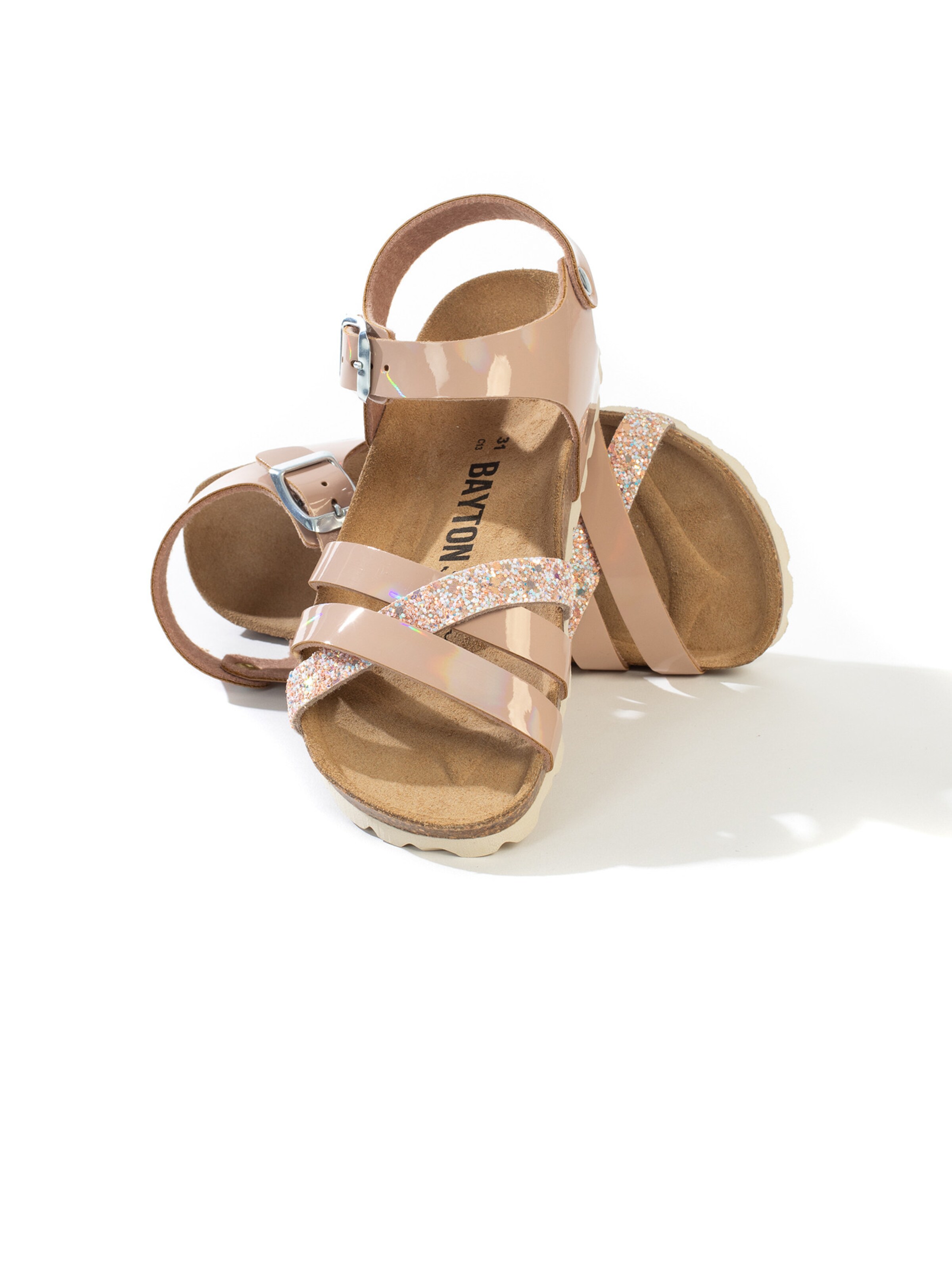 Bayton Сандали 'Hestia' в бежово