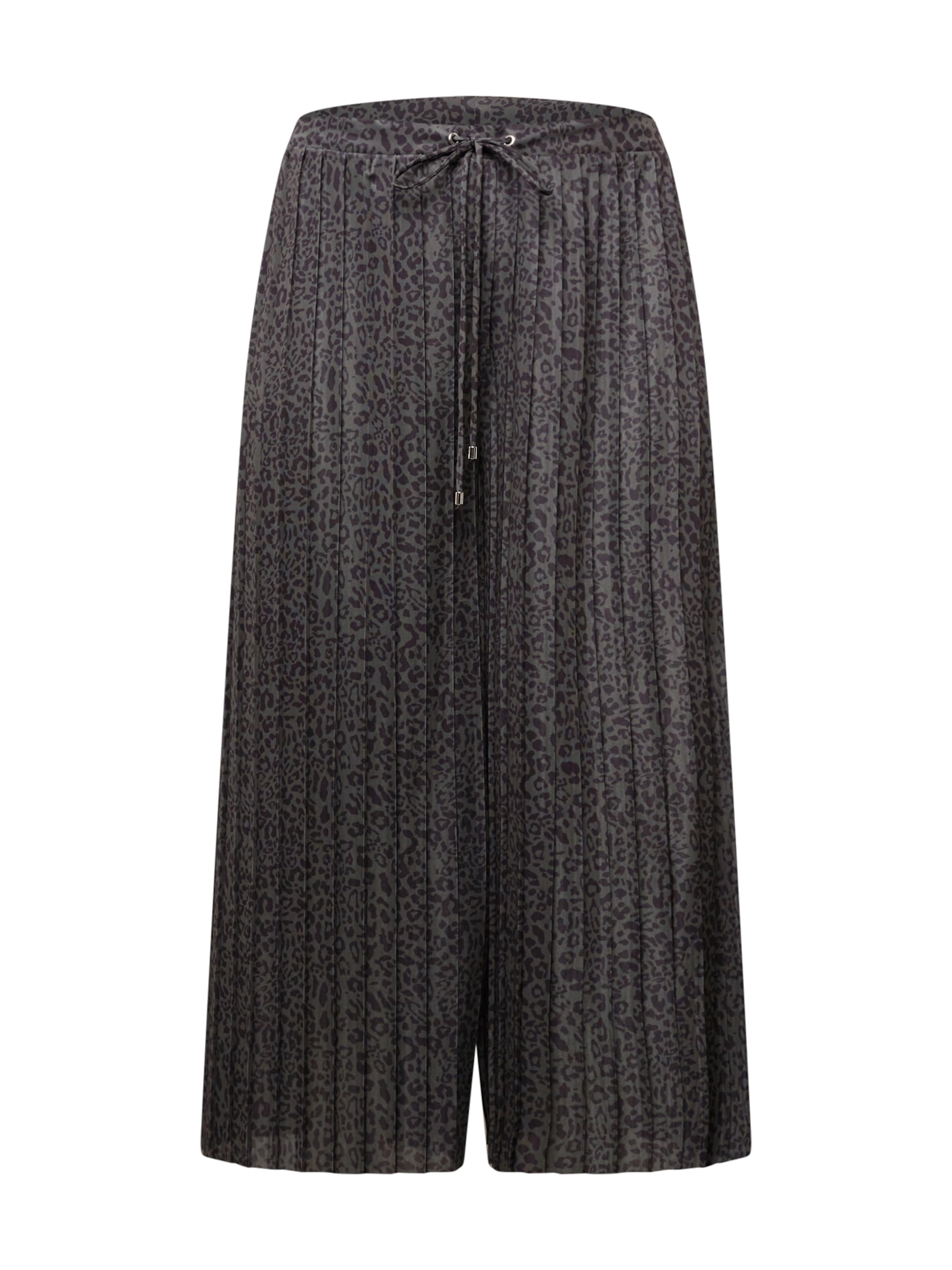 ABOUT YOU Curvy Wide Leg Bukser 'Viviana' i grøn: forside