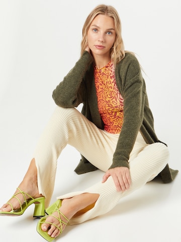 Cardigan 'Lulu' SELECTED FEMME en vert