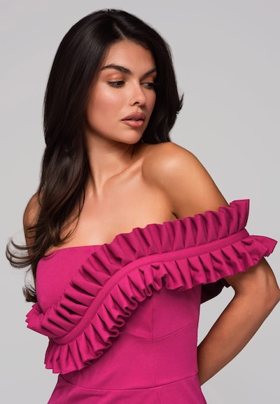 Ombre Evening dress 'Felisia' in Dark pink, Item view