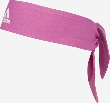 ADIDAS PERFORMANCE Athletic Headband 'Aeroready Tieband' in Purple: front