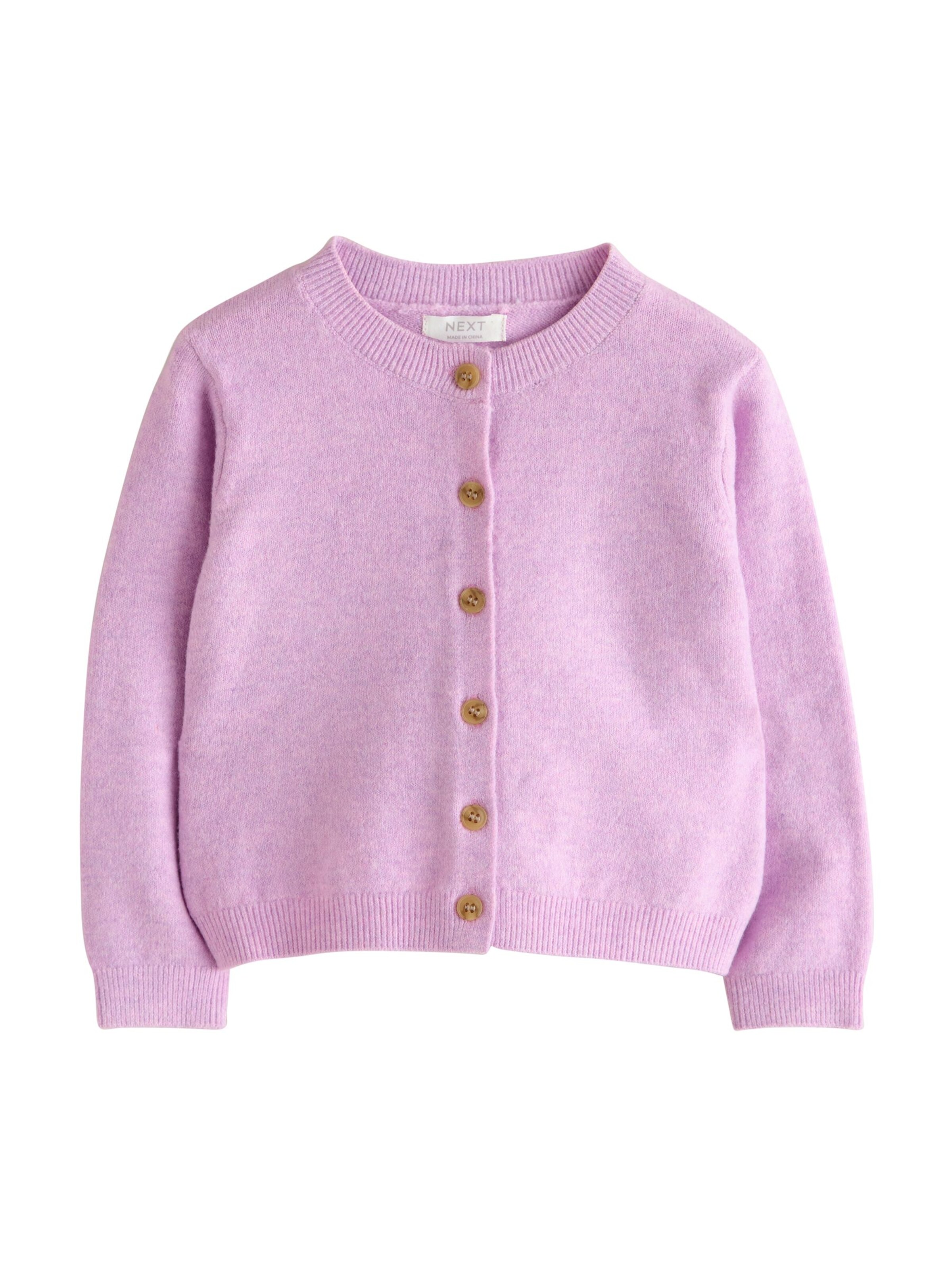 Next Strickjacke in Lila: Vorderseite
