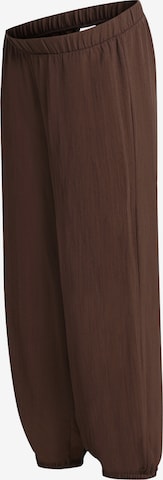 MAMALICIOUS Barrel Spodnie 'MLHANNA' w kolorze brązowy: przód