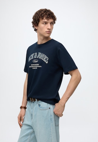 JACK & JONES Μπλουζάκι 'JJEDENVER' σε μπλε