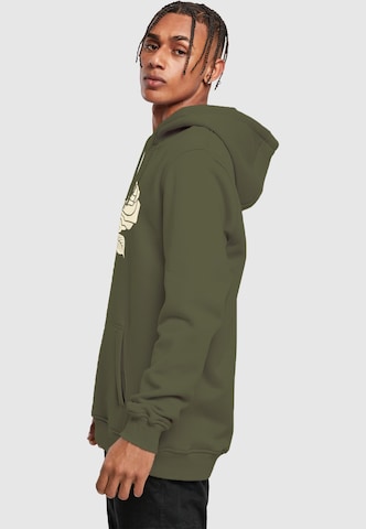 Mister Tee Sweatshirt 'Wasted Youth' i grøn