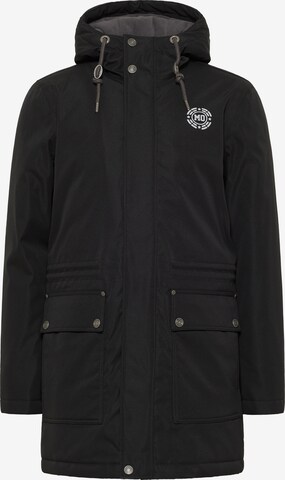 MO Winter parka 'Arctic' in Black: front