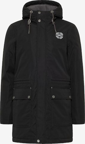MO Zimska jakna 'Arctic' | črna barva: sprednja stran