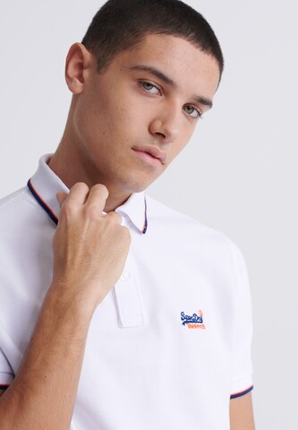 Superdry Tapered Shirt 'Poolside' in White