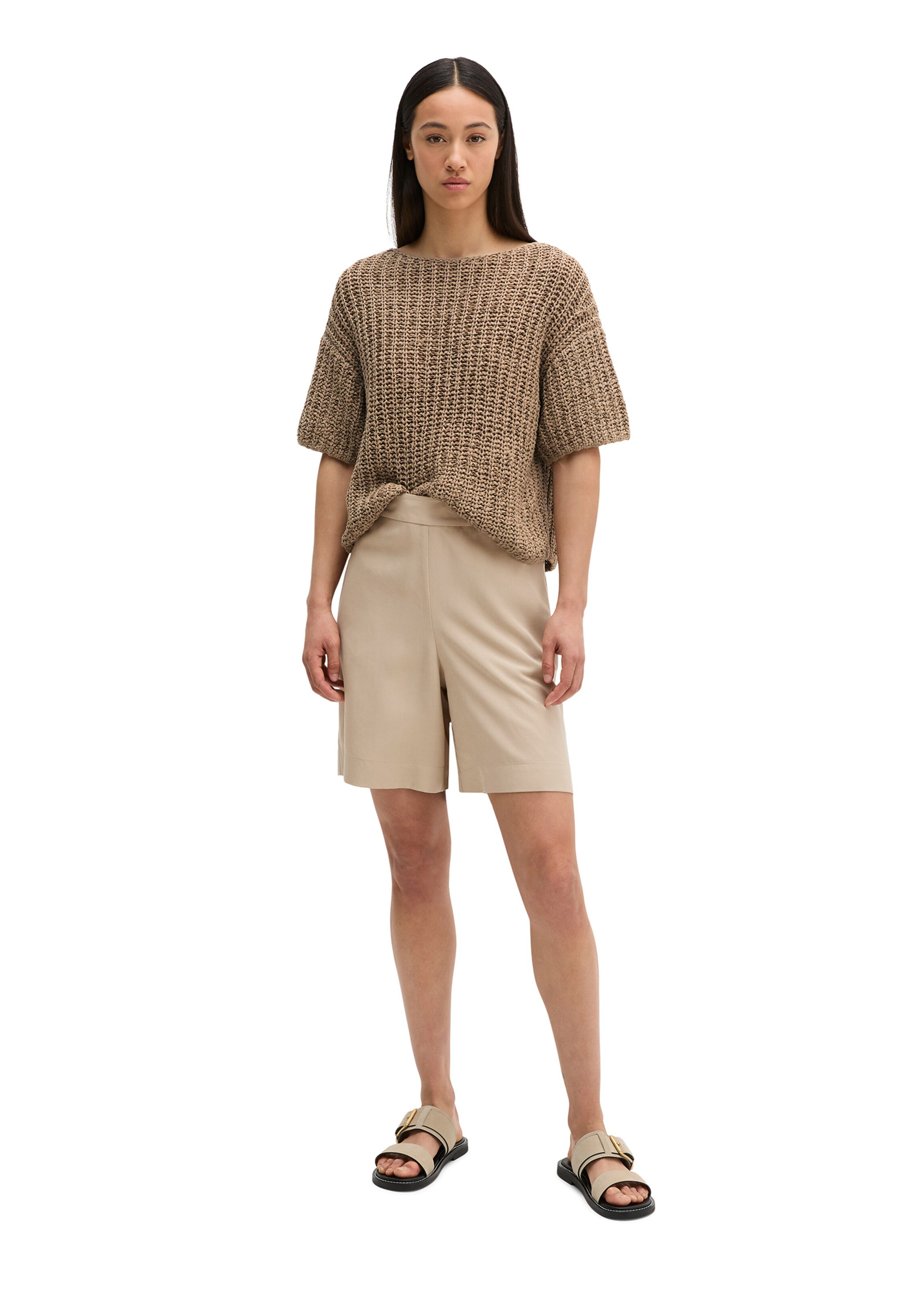 Marc O'Polo Regular Trousers in Beige