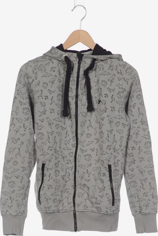 recolution Sweatshirt & Zip-Up Hoodie in S in Grey: front