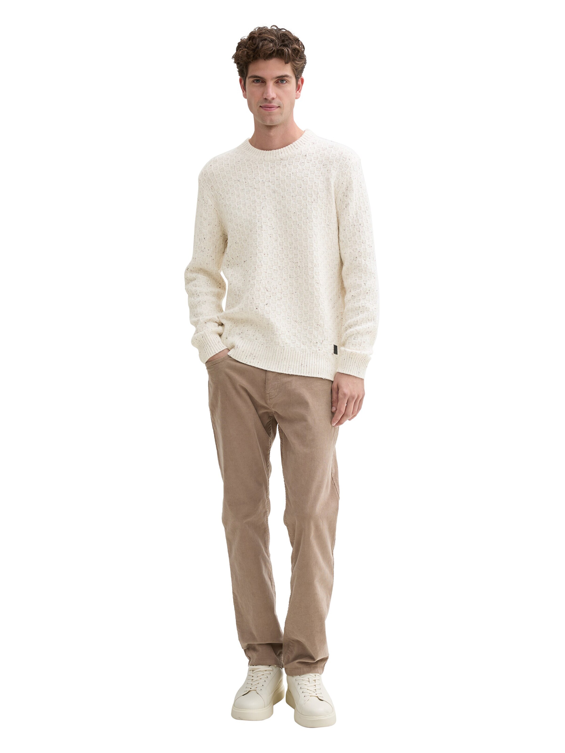 Pull-over TOM TAILOR en blanc