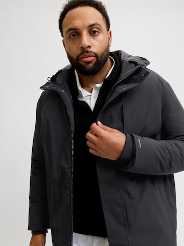 JACK & JONES Between-Seasons Parka in Black