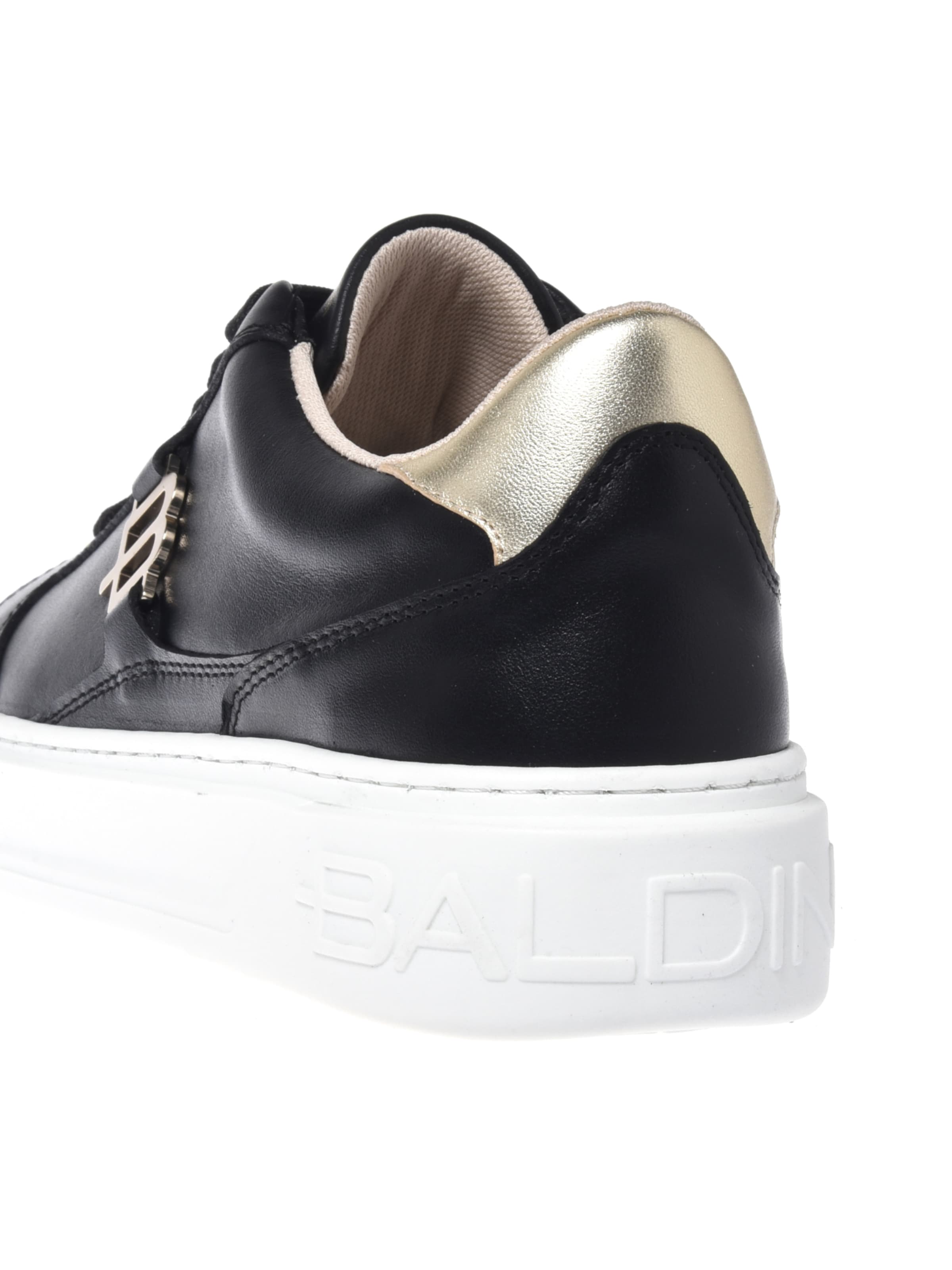 BALDININI Platform trainers in Black