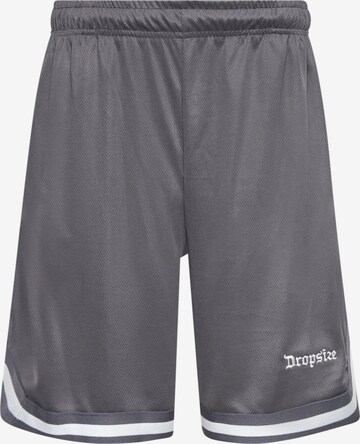 regular Pantaloni di Dropsize in grigio: frontale