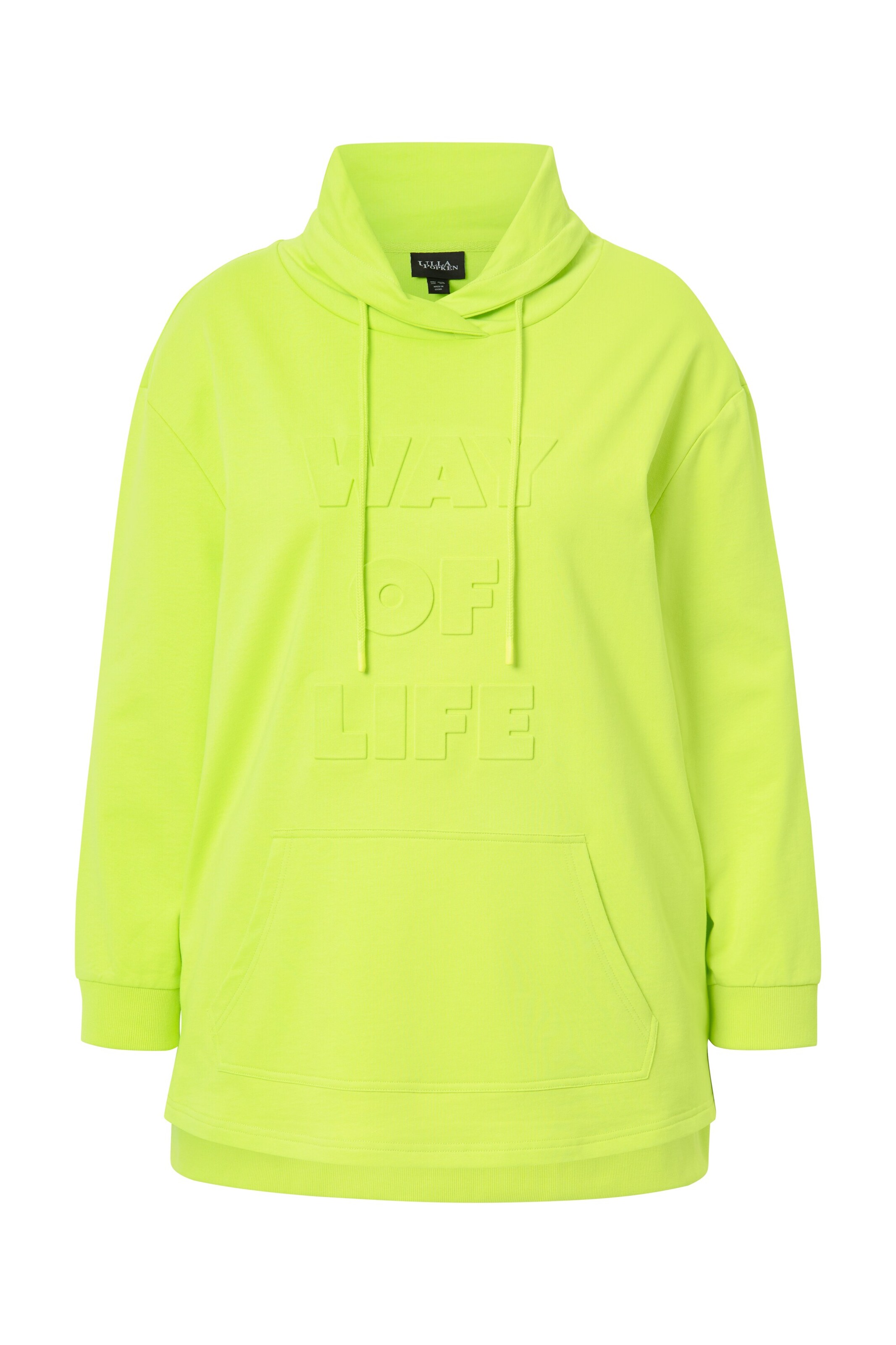 Ulla Popken Sweatshirt in Green: front