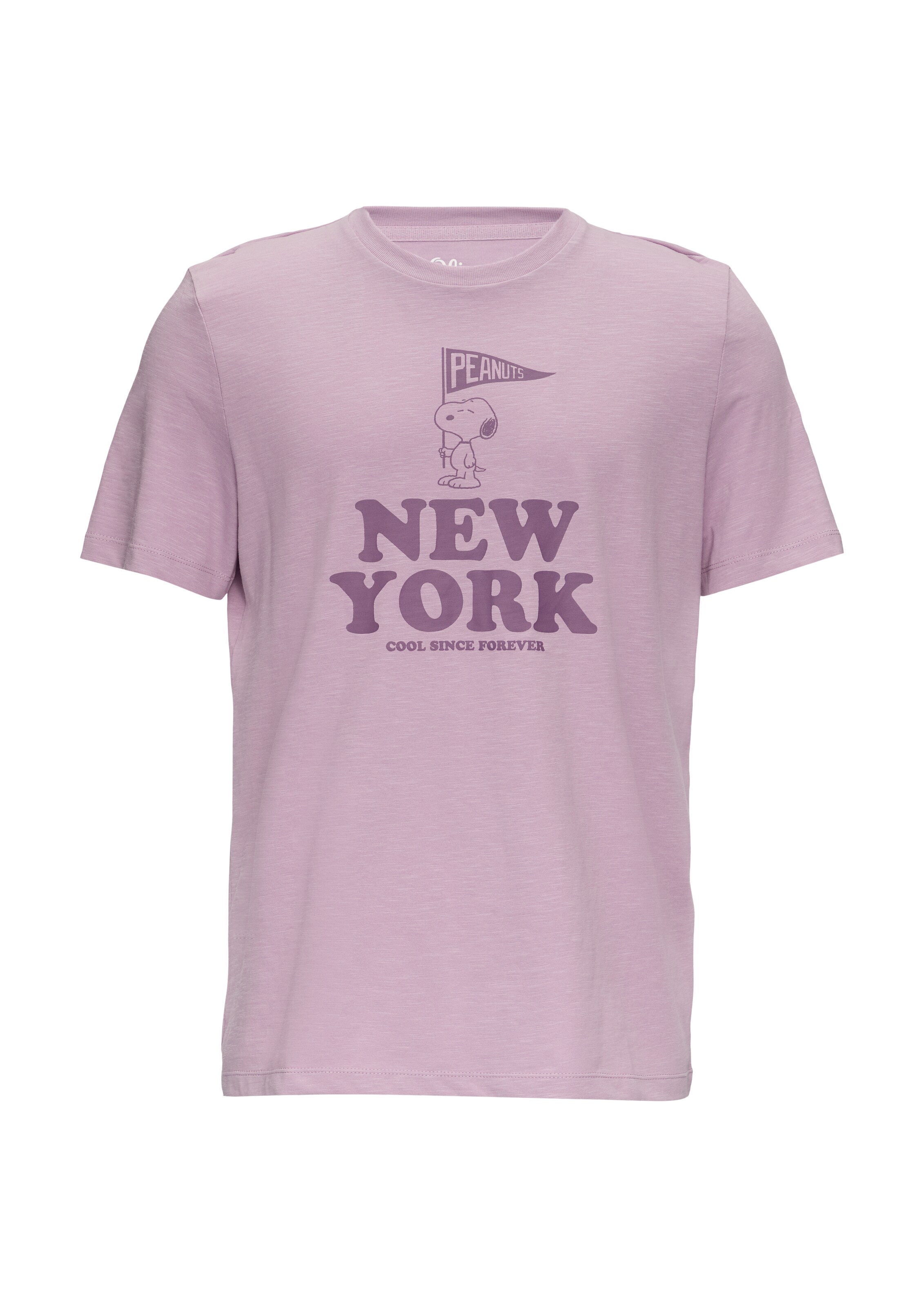 s.Oliver Shirt 'Peanuts' in Purple: front