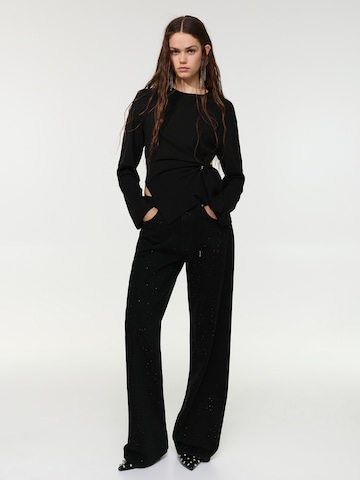 Pull&Bear Shirt in Schwarz: Vorderseite