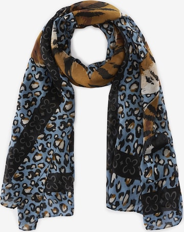 Écharpe CODELLO en bleu : devant