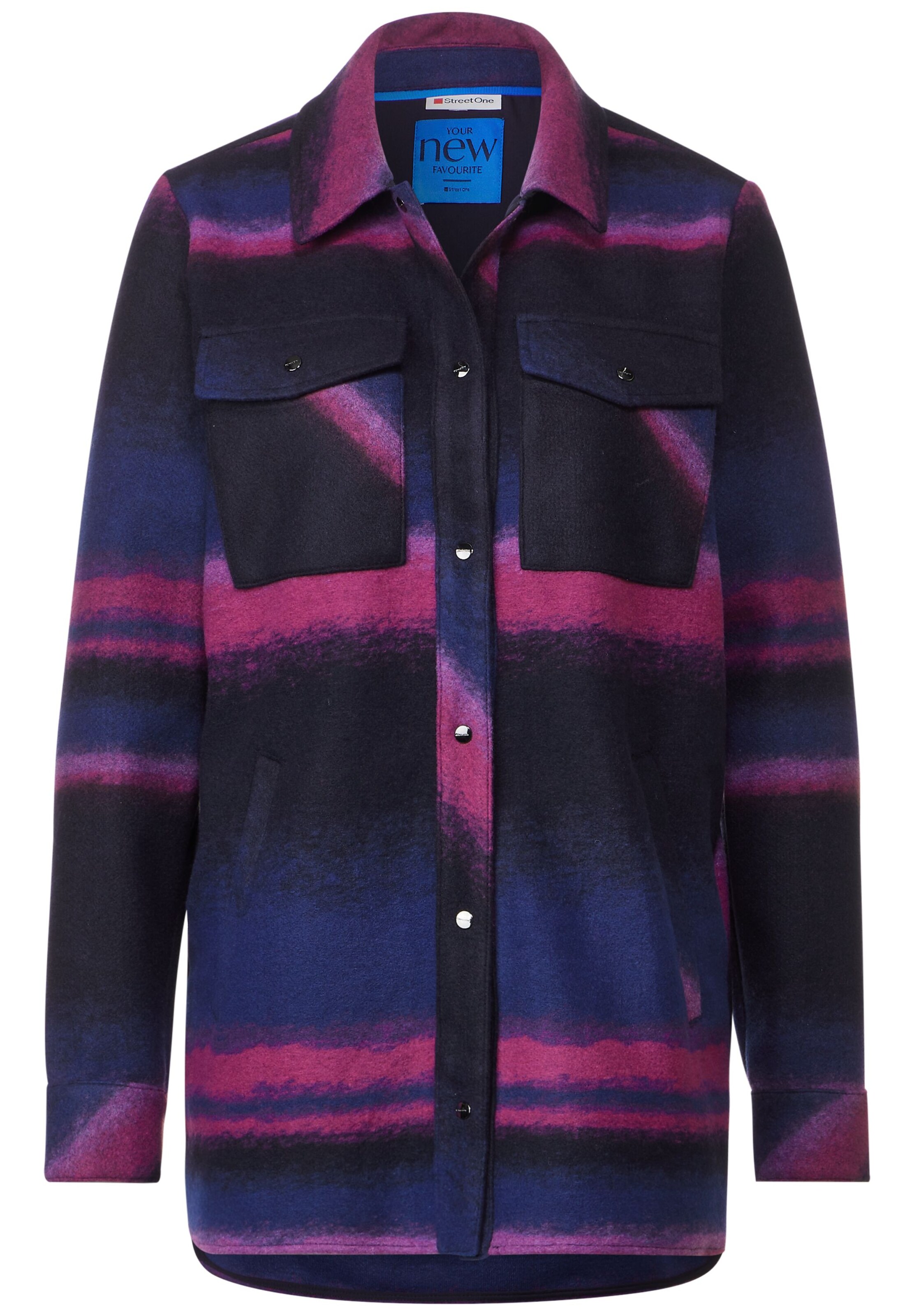 STREET ONE Jacke in Blau: Vorderseite