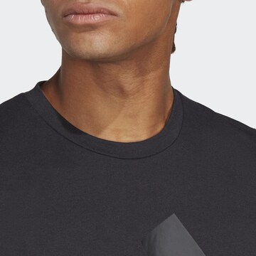ADIDAS PERFORMANCE Λειτουργικό μπλουζάκι 'Train Essentials Feelready' σε μαύρο
