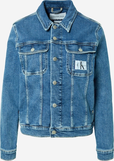 Calvin Klein Jeans Starpsezonu jaka, krāsa - zils džinss, Preces skats