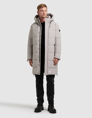 khujo Wintermantel 'Pike' in Grau