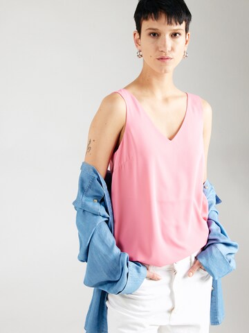 Camicia da donna 'PCFRANAN' di PIECES in rosa: frontale