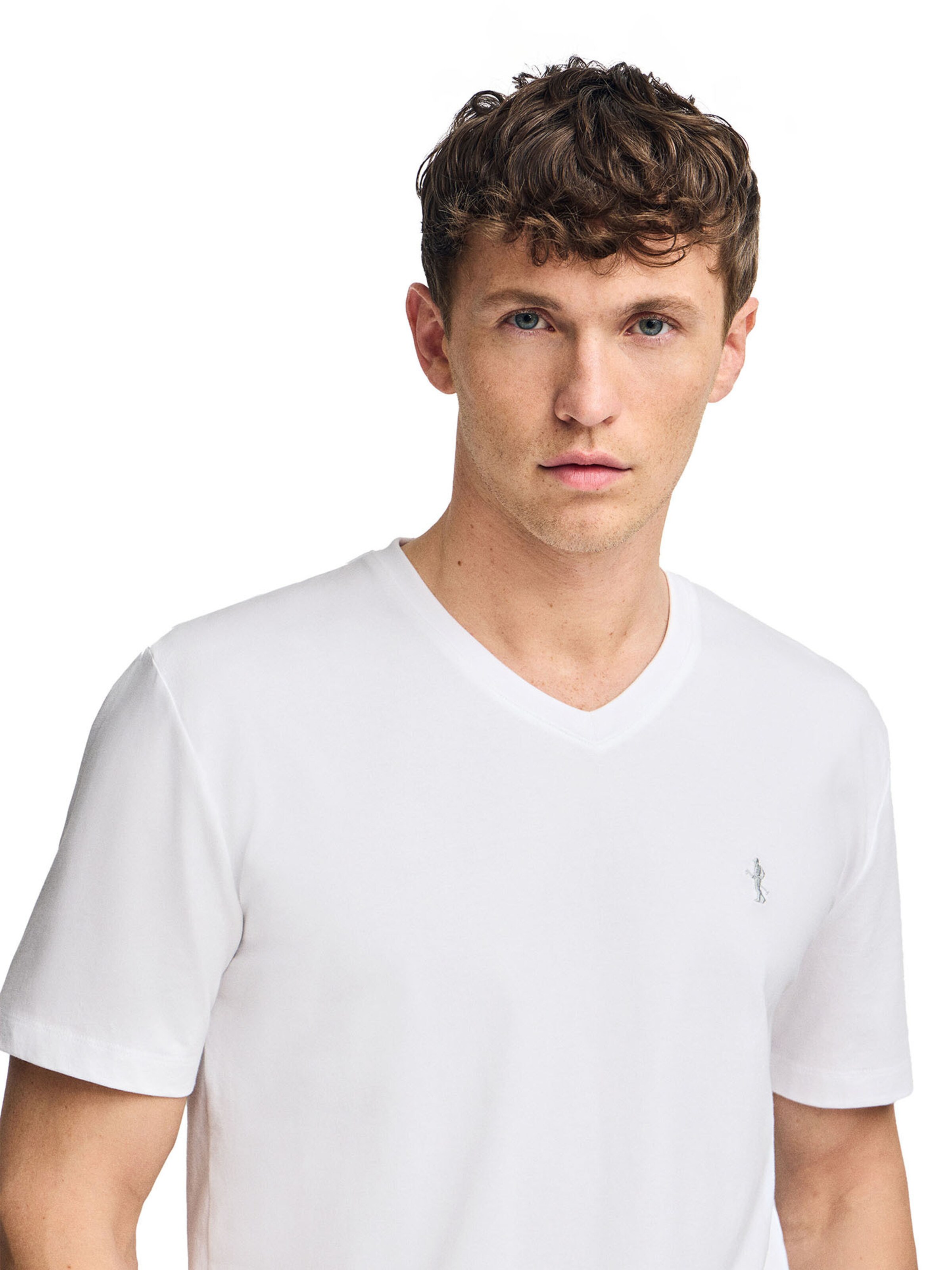 Polo Club Shirt in White