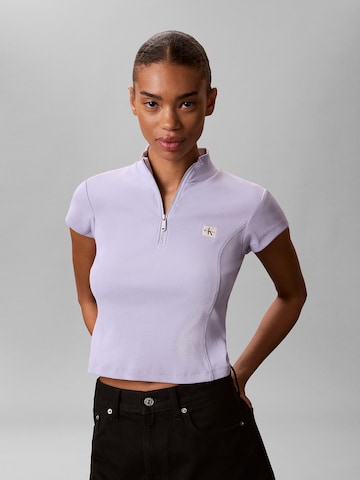 Calvin Klein Jeans Regular Shirt in Lila