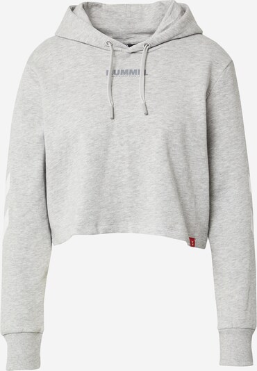 Hummel Sweatshirt in graumeliert / weiß, Produktansicht