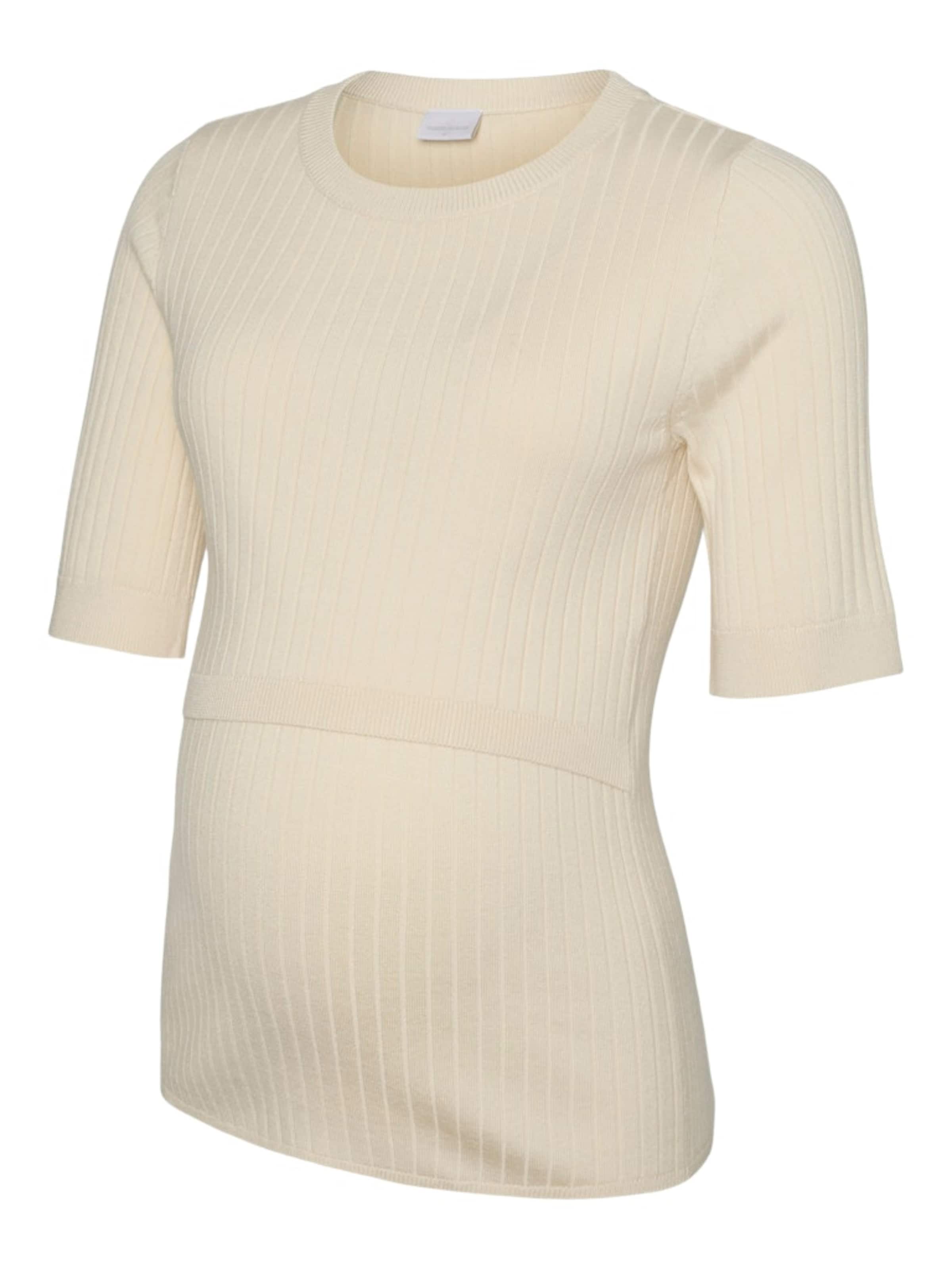 MAMALICIOUS Sweater in Beige: front