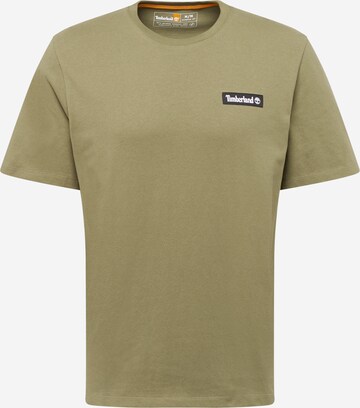 T-Shirt TIMBERLAND en vert : devant