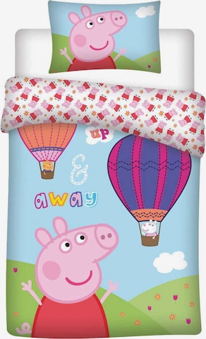 Draps Peppa Pig en mélange de couleurs : devant