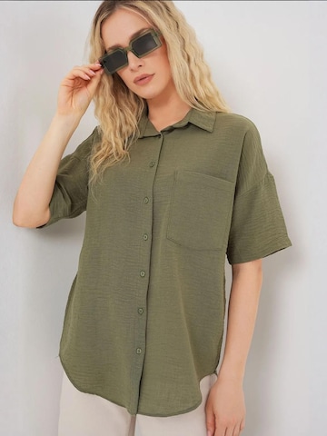 Chemisier Bigdart en vert