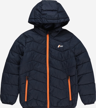 Jack & Jones Junior Chaqueta de entretiempo en navy / naranja / blanco, Vista del producto