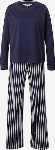 Tommy Hilfiger Underwear Pidžaama, värv sinine: eest vaates