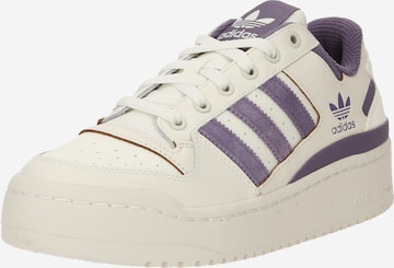 ADIDAS ORIGINALS Sneakers low 'Forum Bold' i hvit: forside