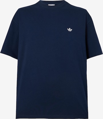 T-Shirt 'Trefoil Essentials' ADIDAS ORIGINALS en bleu : devant