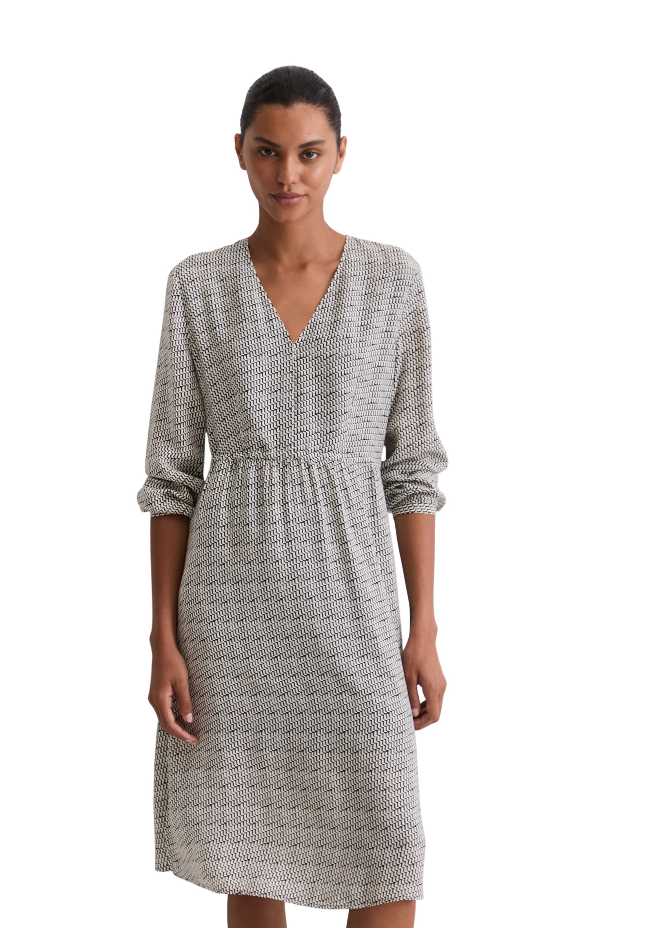 Marc O'Polo Dress in Beige: front