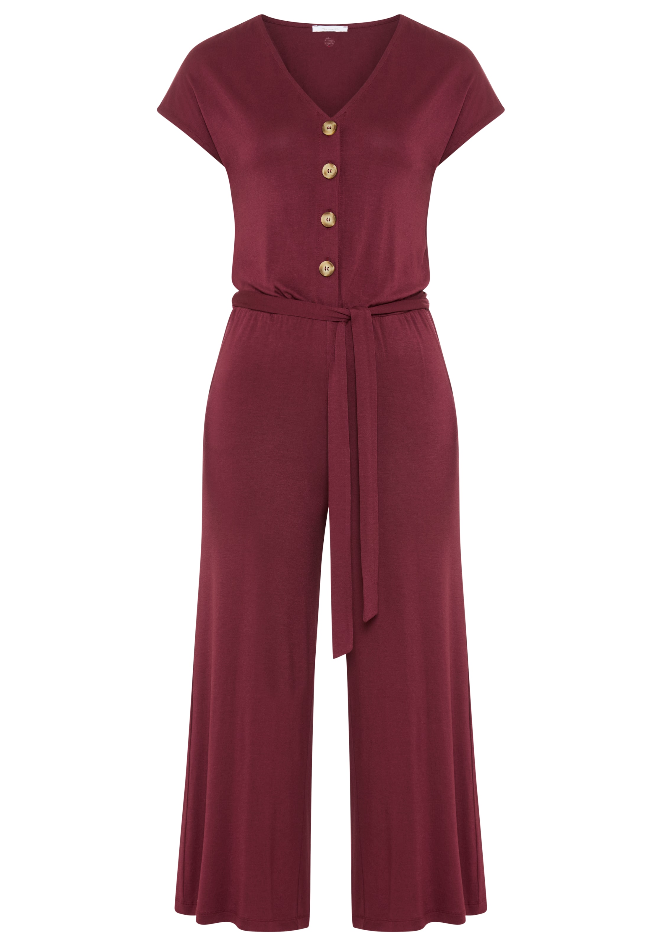 Tamaris Jumpsuit in Red: front