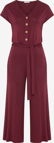 Tamaris Jumpsuit in Red: front
