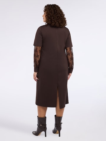 Fiorella Rubino Jurk in Bruin