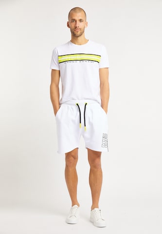Regular Pantalon 'MCDONALD' Bruno Banani en blanc