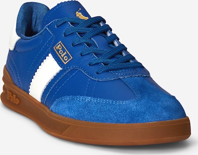 Sportbačiai be auliuko 'AERA' iš Polo Ralph Lauren, spalva – mėlyna / Auksas / balta, Prekių apžvalga