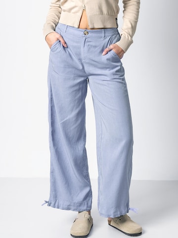 trueStory Wide leg Pants 'FJELLA' in Blue