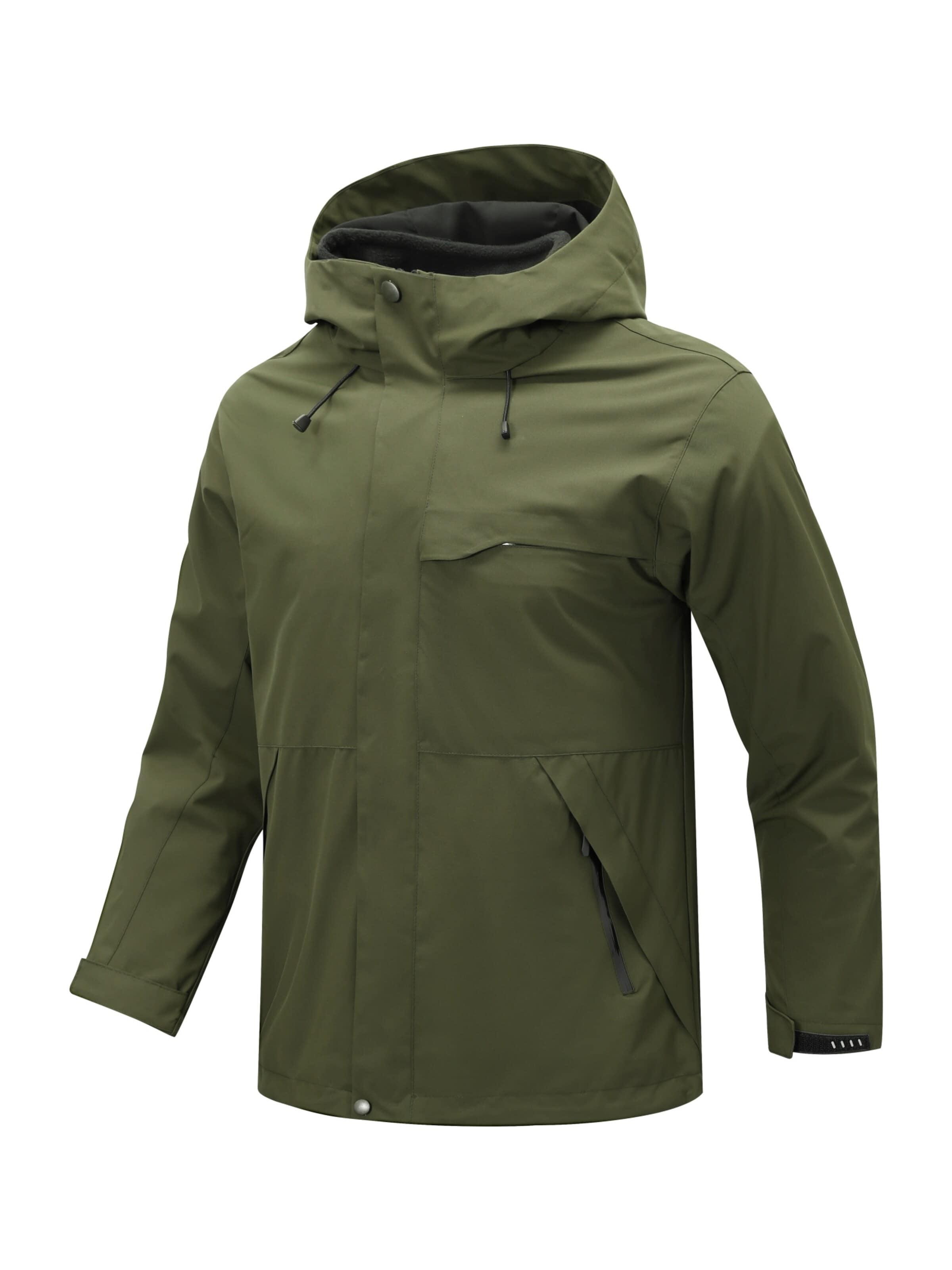 YOUTHUP Outdoor jacket 'Wandrer' in Green