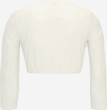 MARJO - Blusa tradicional en blanco